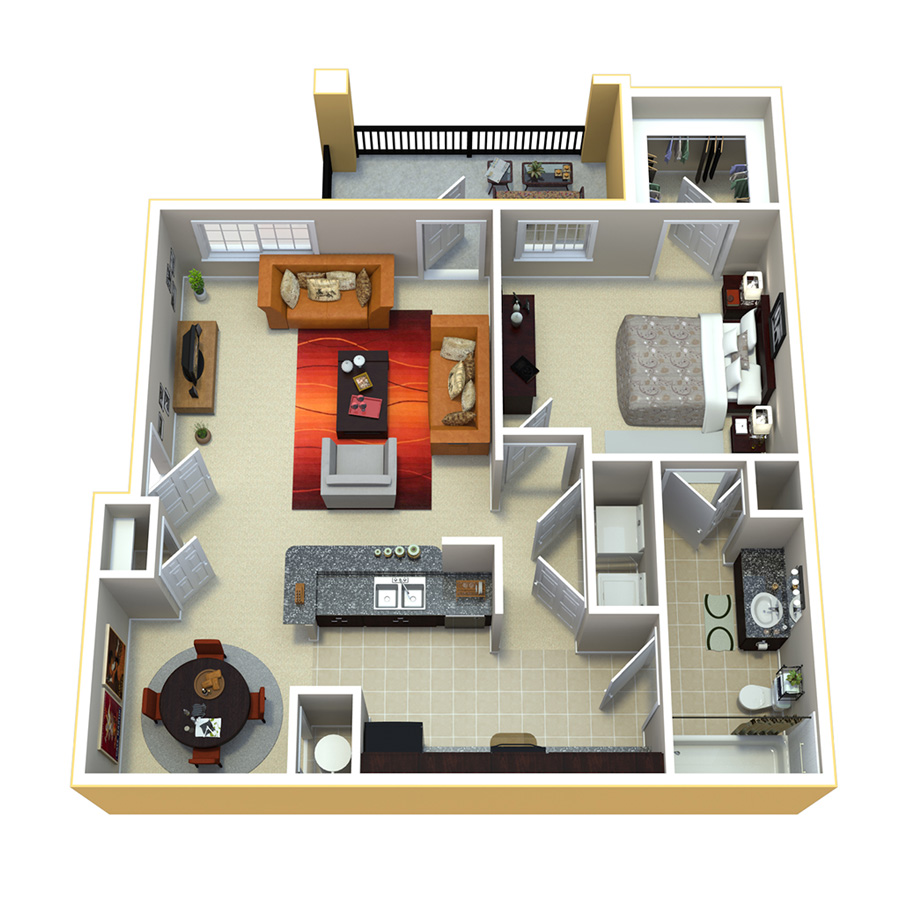 A2 floor plan