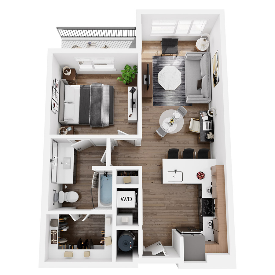A4 floor plan