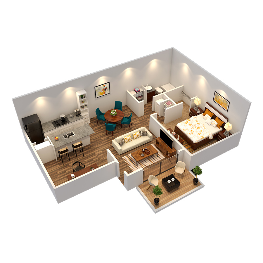 The Sand Dollar floor plan