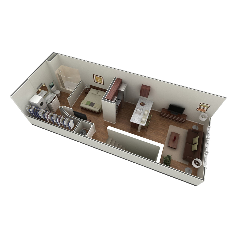 Studio Grand Overlook floor plan