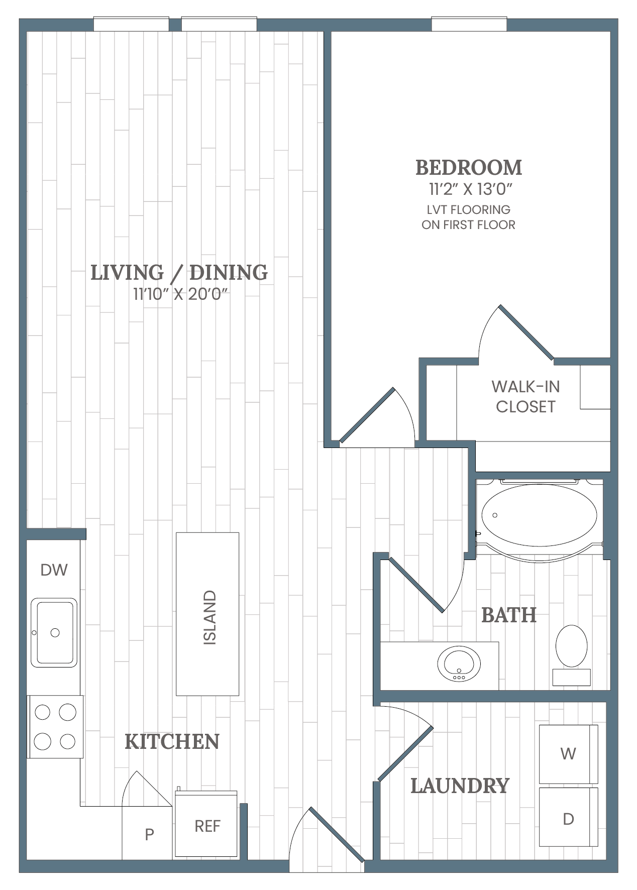 A2 floor plan