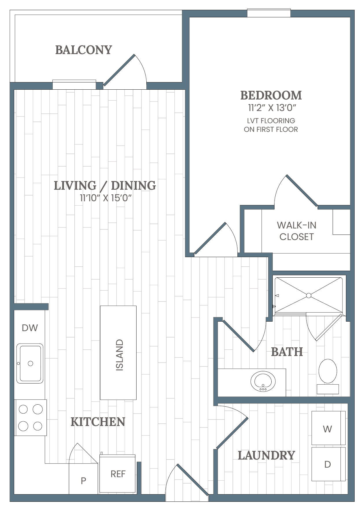 A1 floor plan