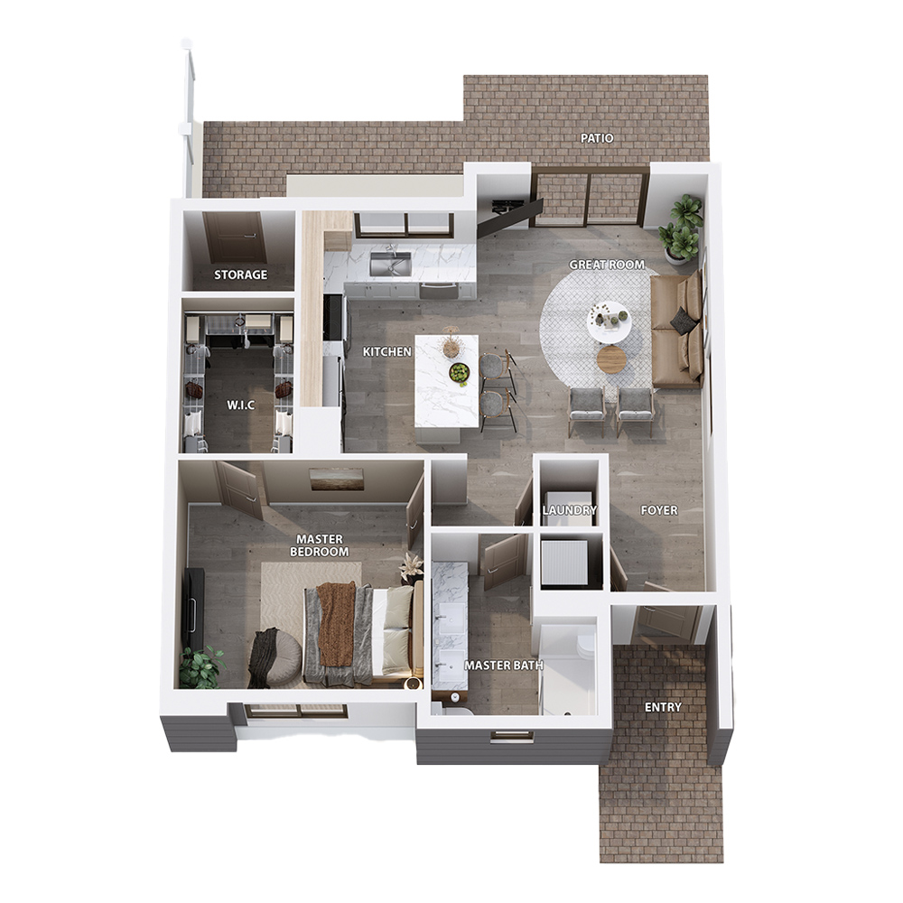 A1 floor plan