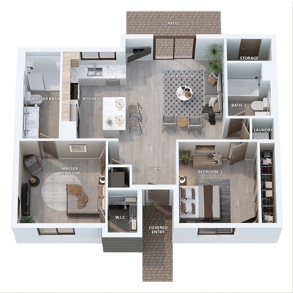 B2 floor plan