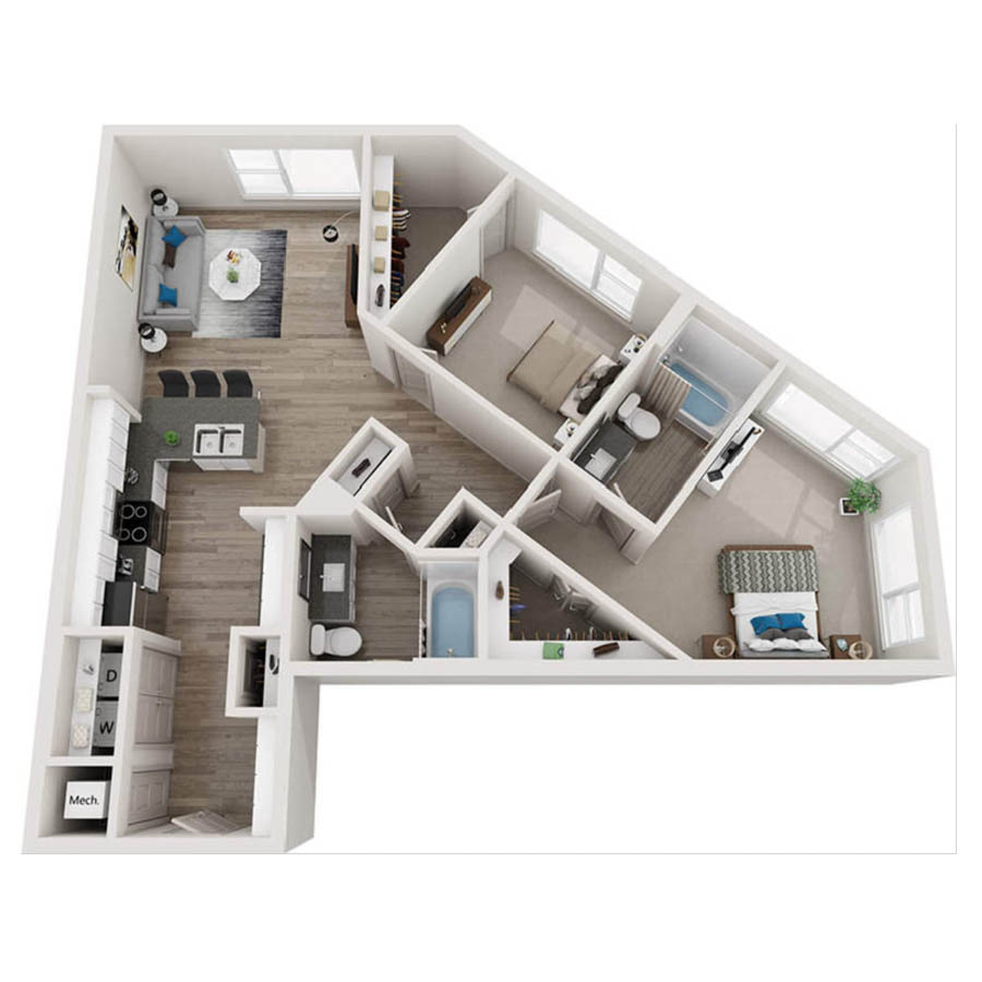 B08 LW floor plan