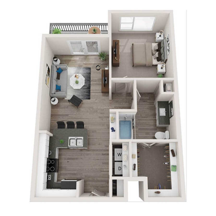 A05 AFF floor plan