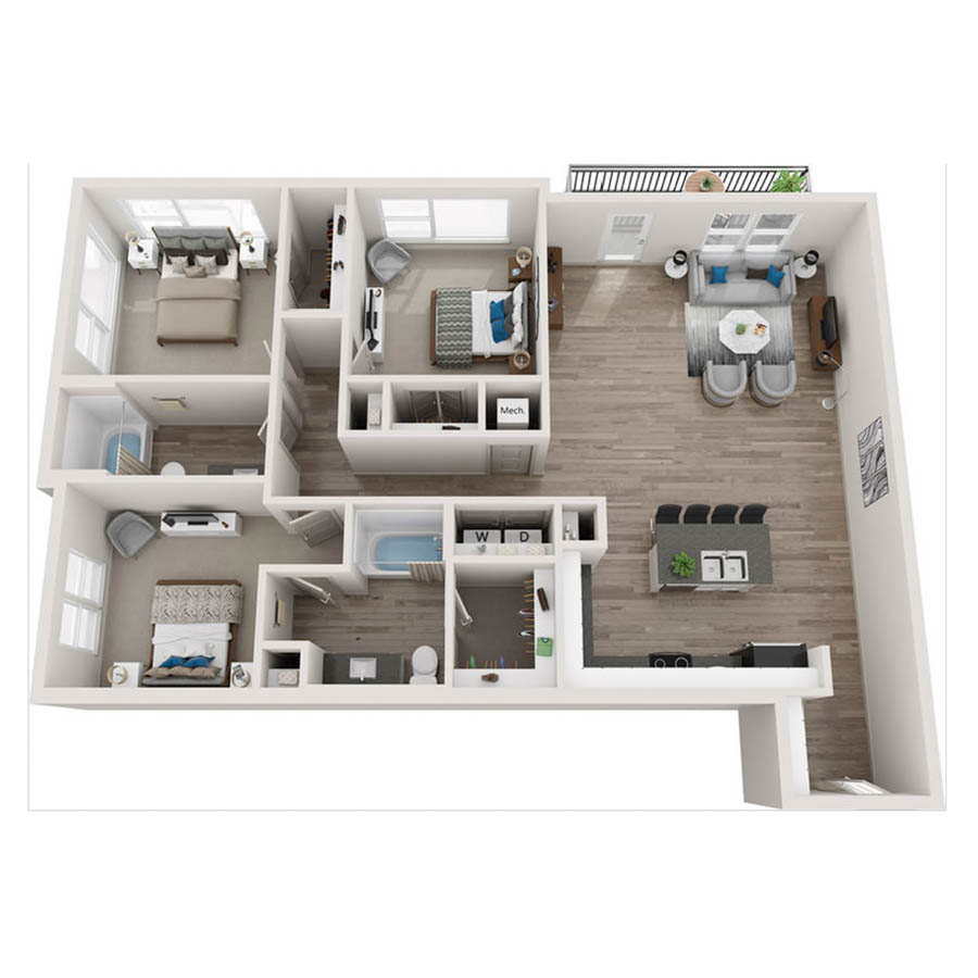 C01 AFF floor plan