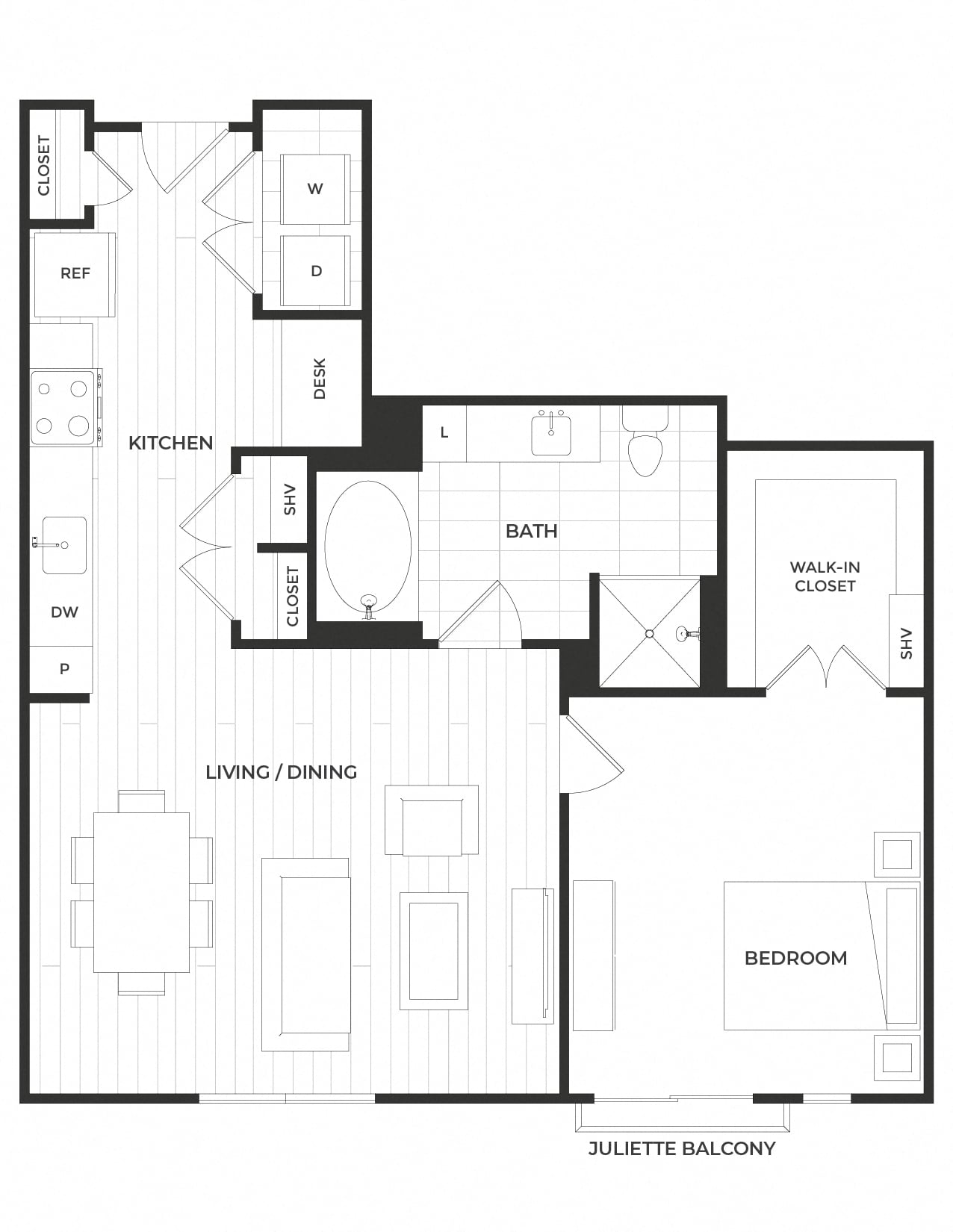 I floor plan
