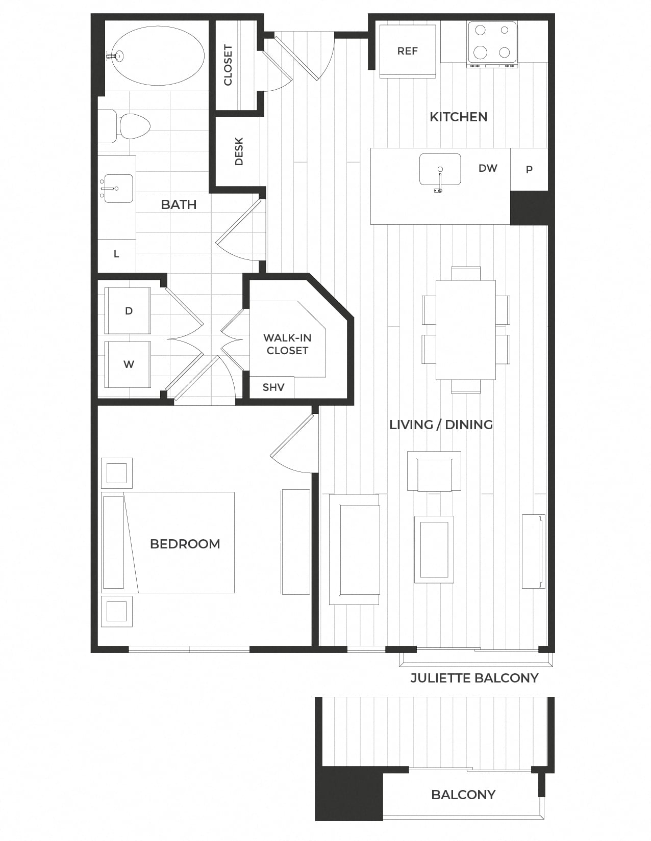 C floor plan