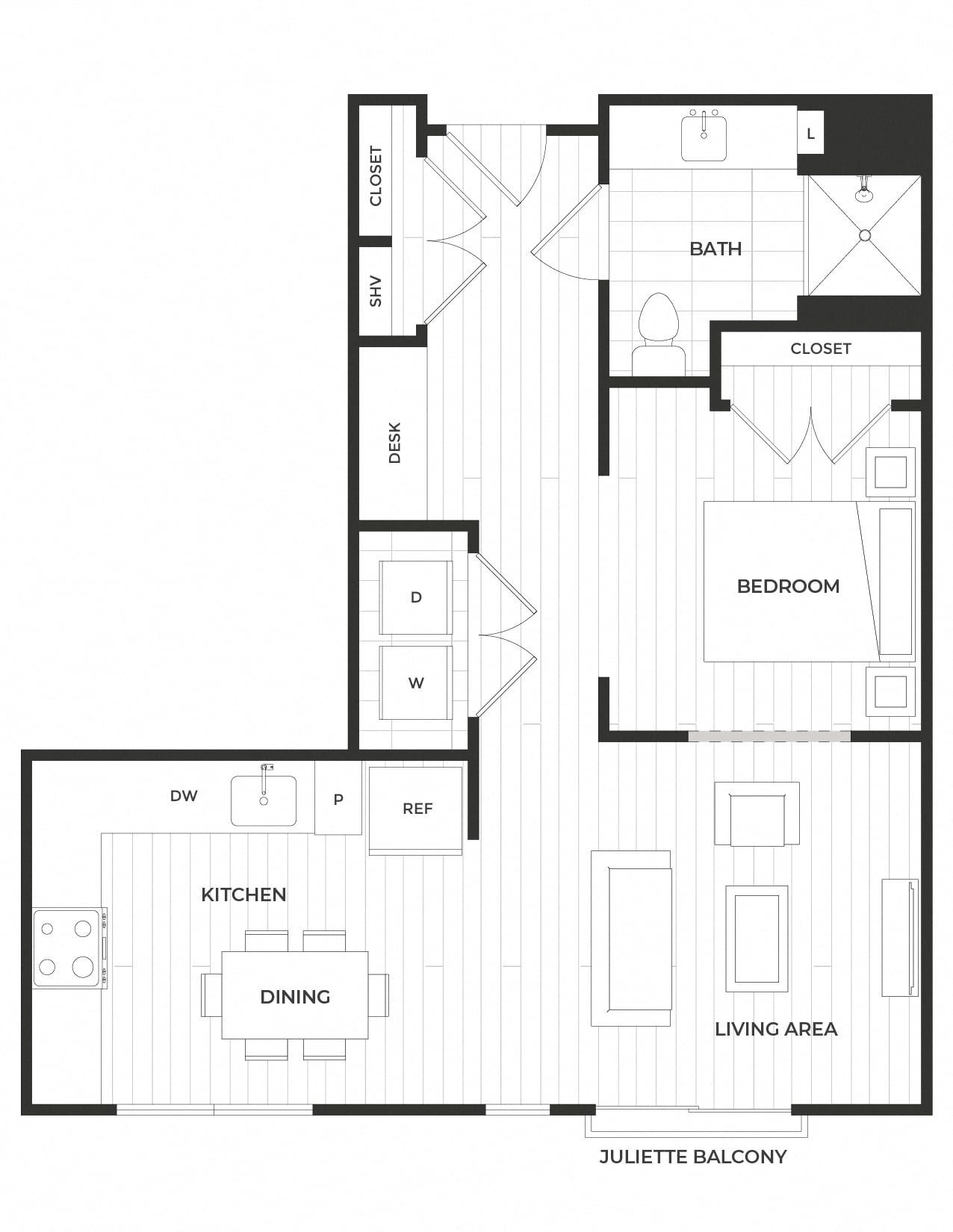 B floor plan