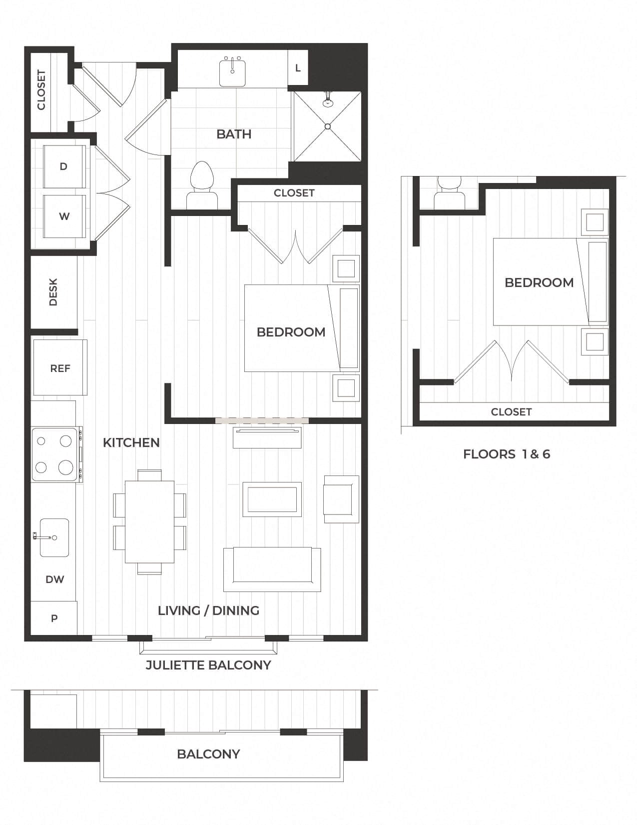 A floor plan