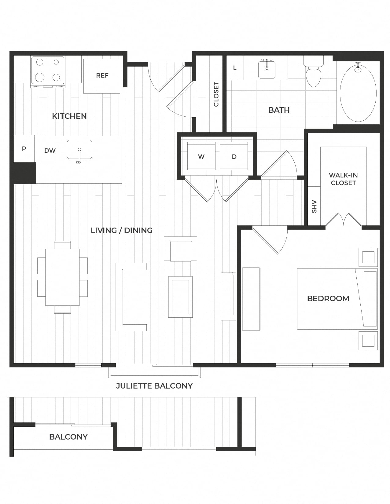 F floor plan