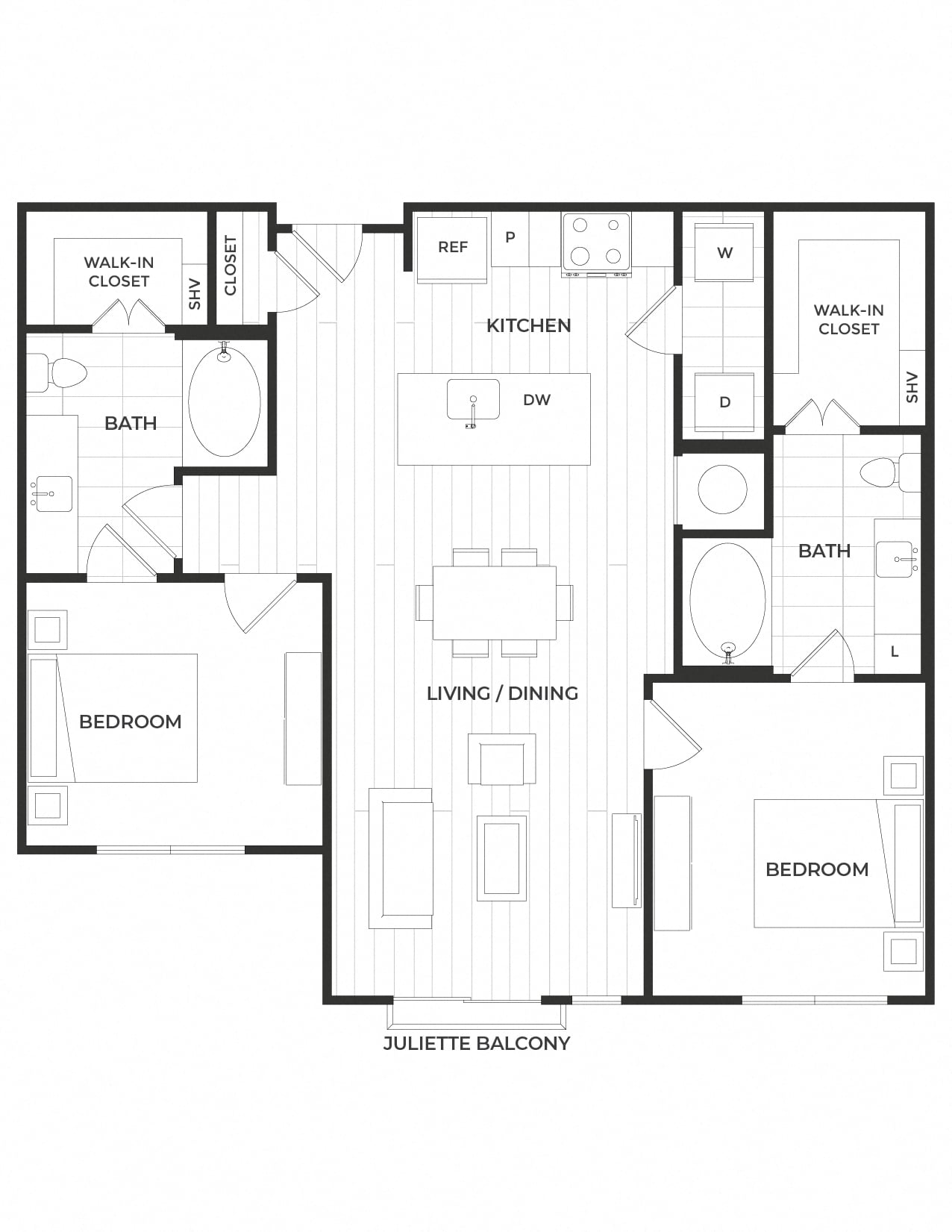 P floor plan