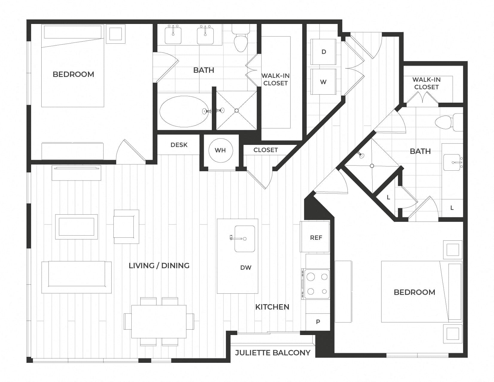 S floor plan