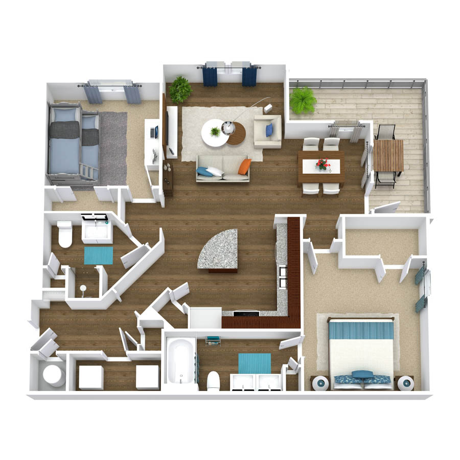 Monroe floor plan