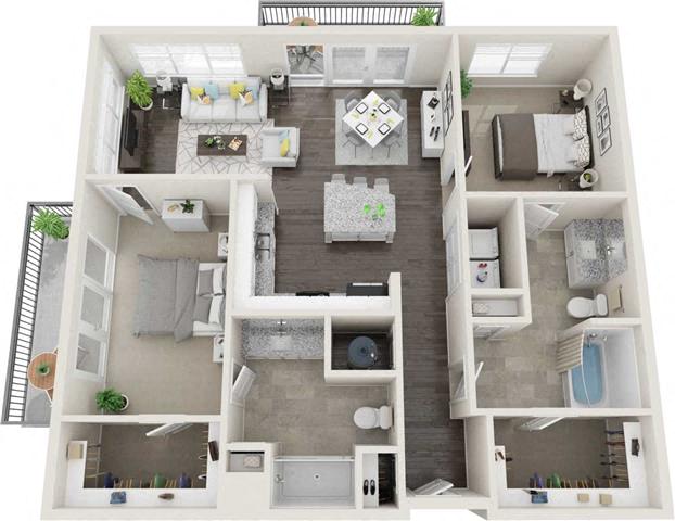 B4 floor plan