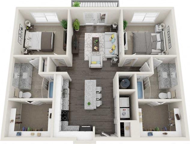 B2 floor plan