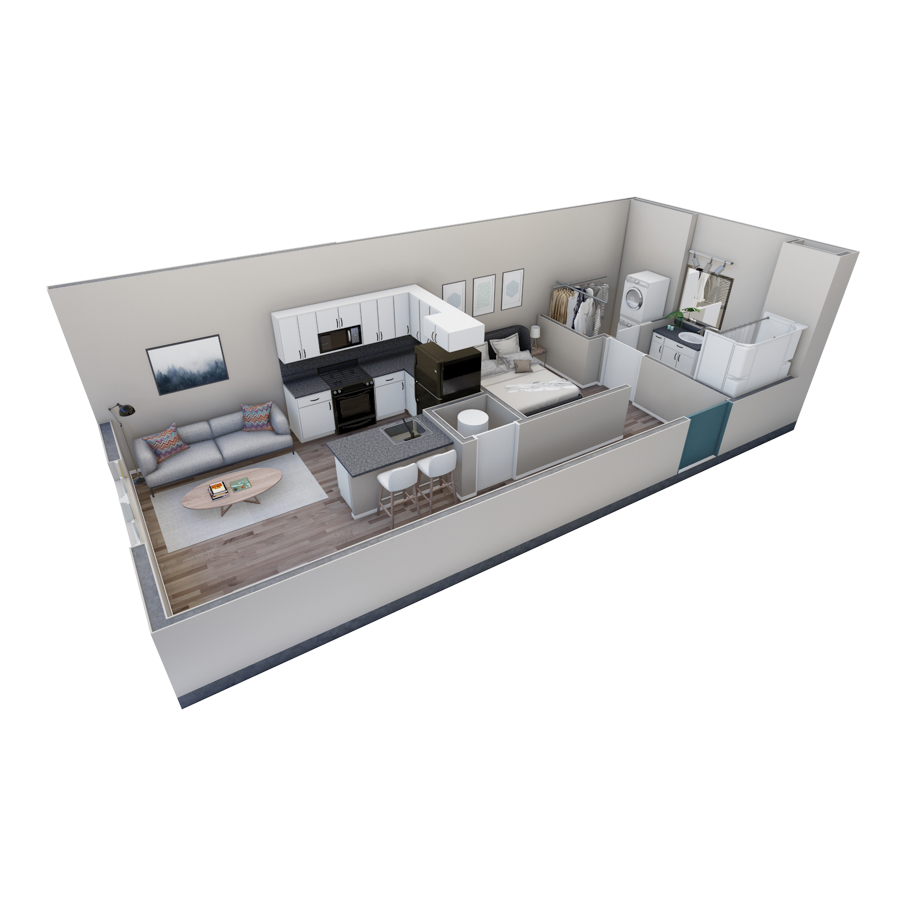 Studio Horizon Overlook floor plan
