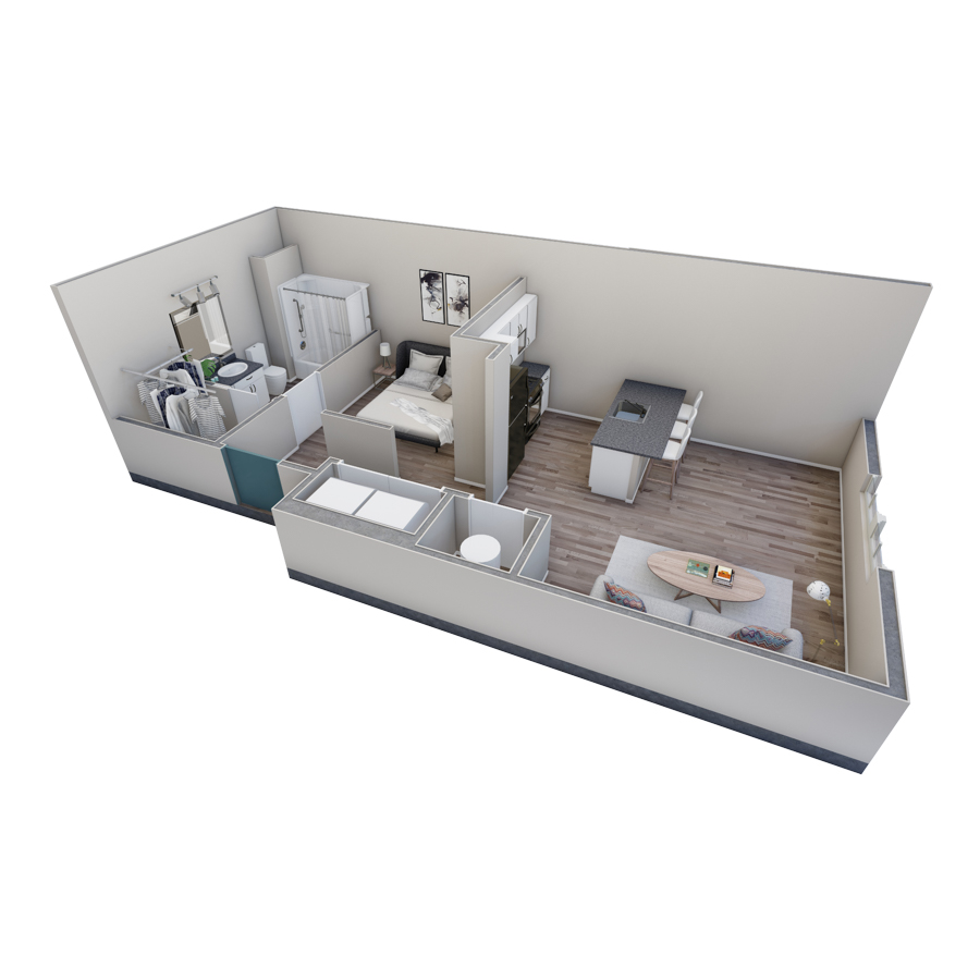 Studio Retreat Overlook floor plan