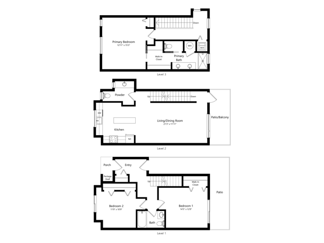 The Bend floor plan