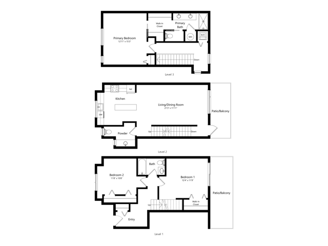 The Cascade floor plan