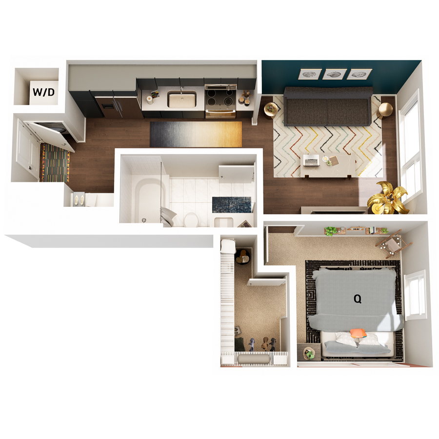 A4 floor plan