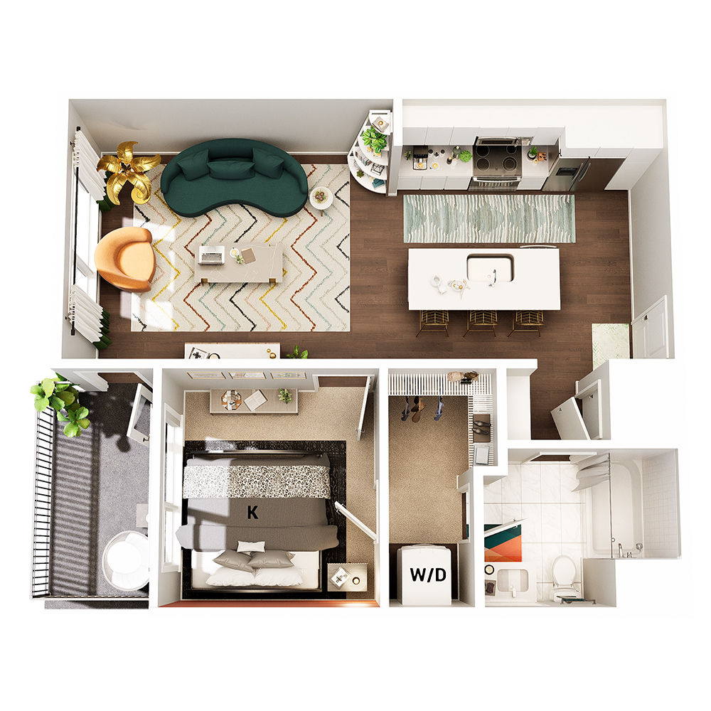 A1 floor plan