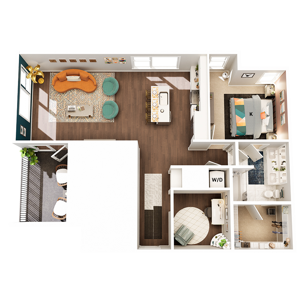 A2 floor plan