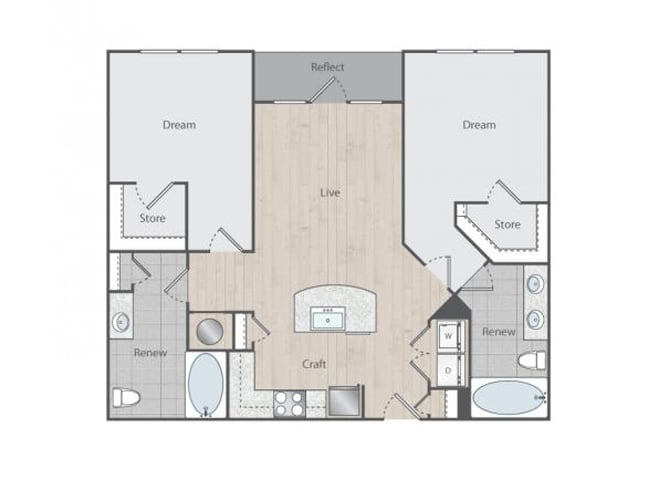 C1-HC floor plan