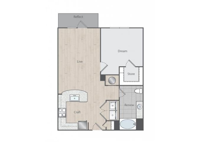 B1-HC floor plan