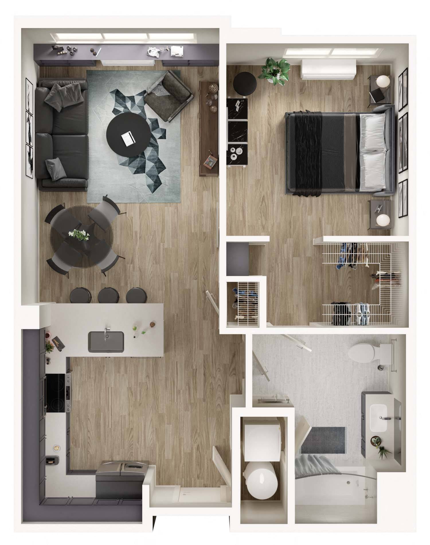 A2 floor plan