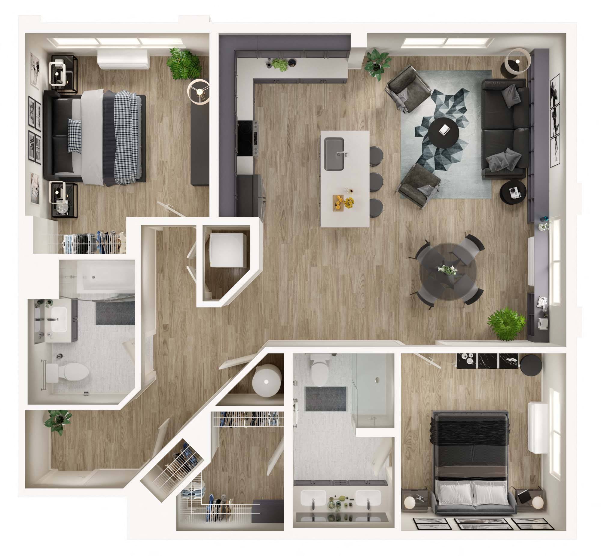 B4 floor plan