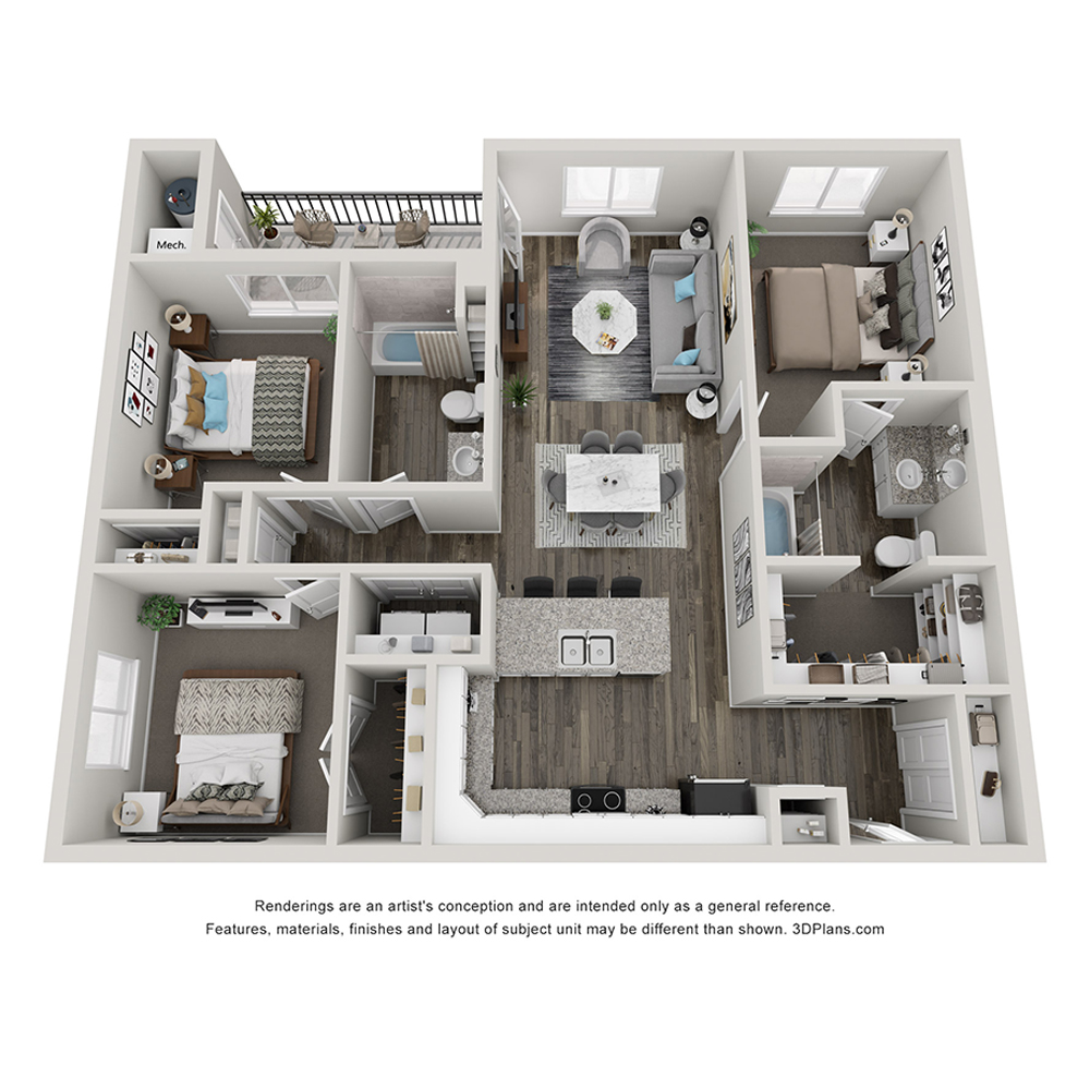 C1 floor plan