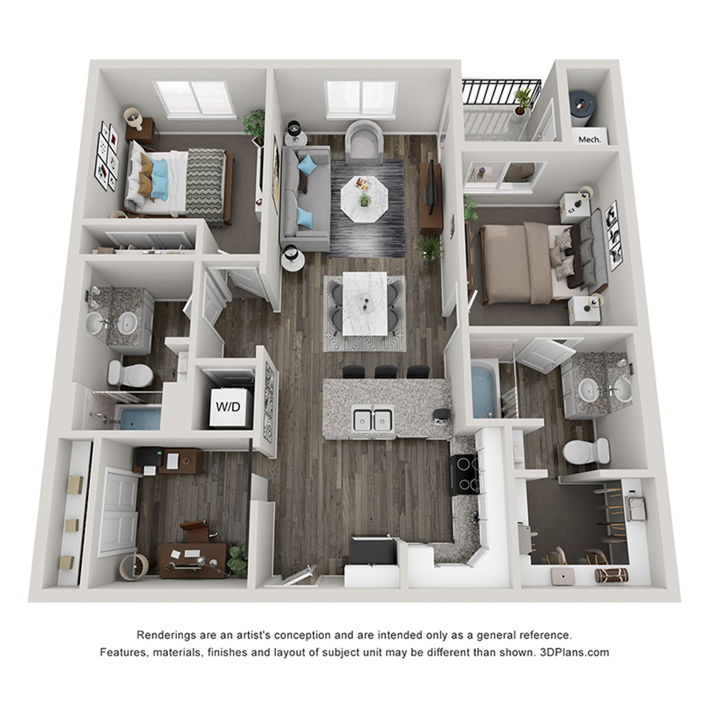 B3 floor plan