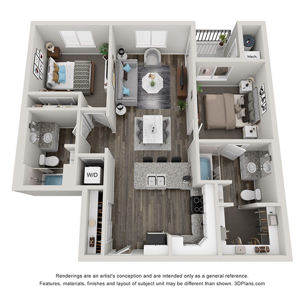 B2 floor plan