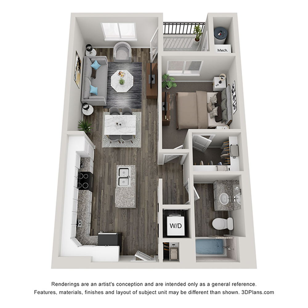 A1 floor plan