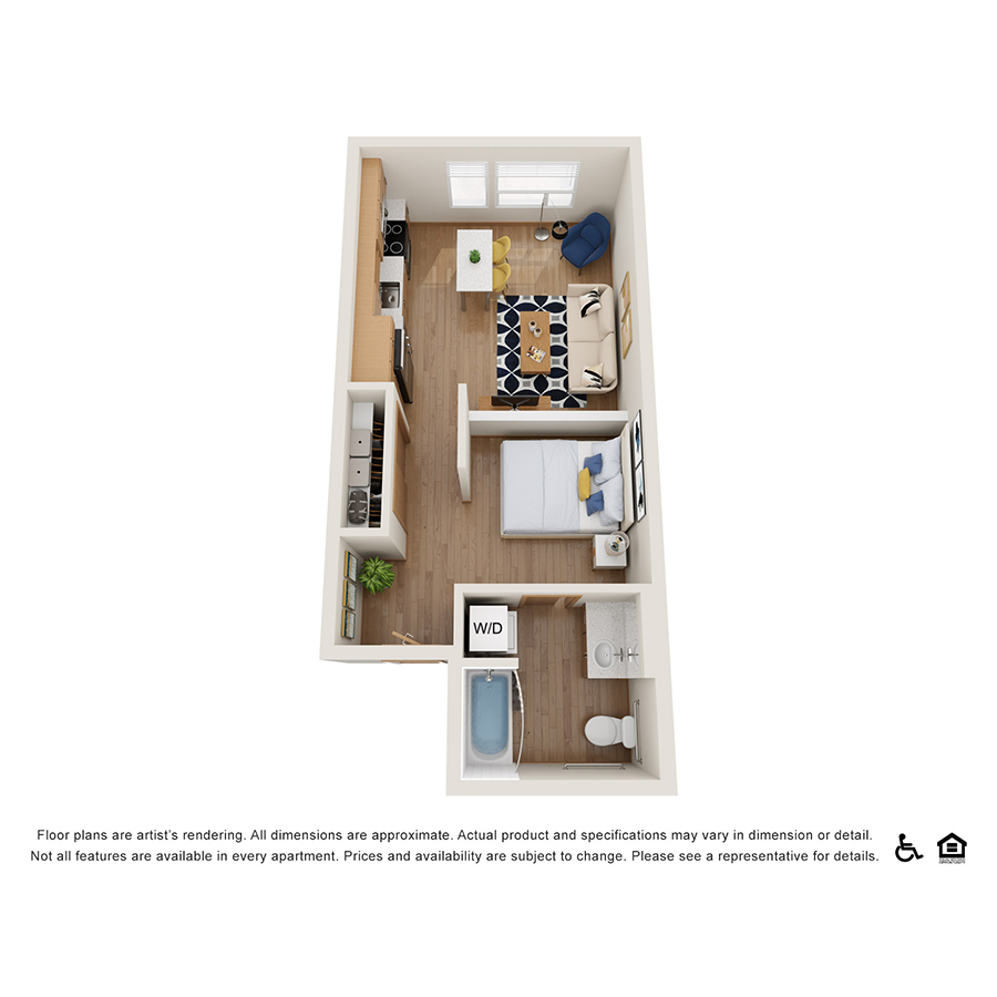 S-D floor plan