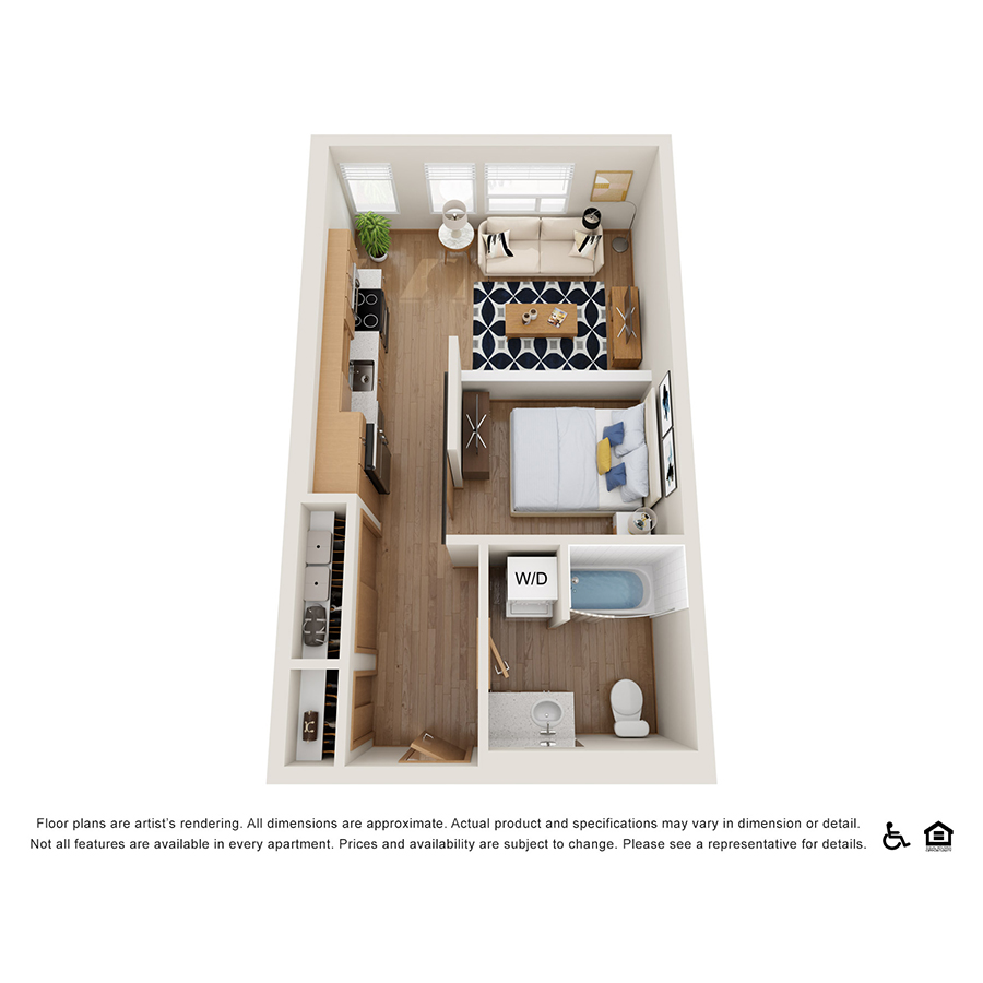 S-E floor plan