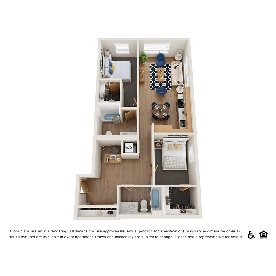 2-A floor plan