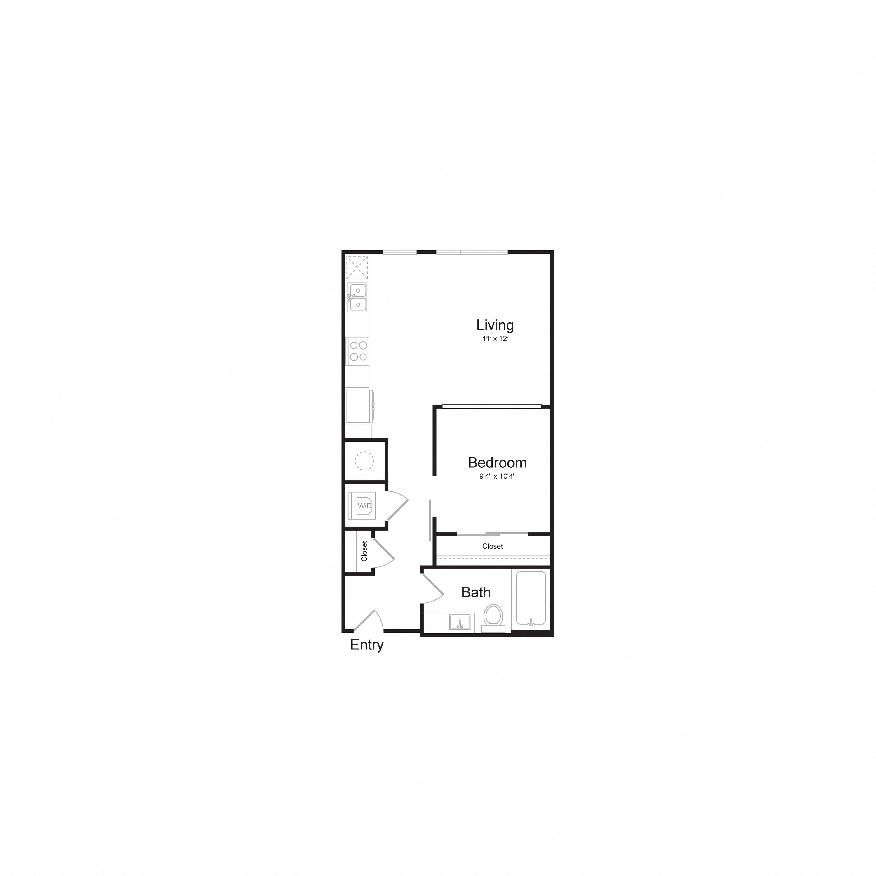 U1 floor plan
