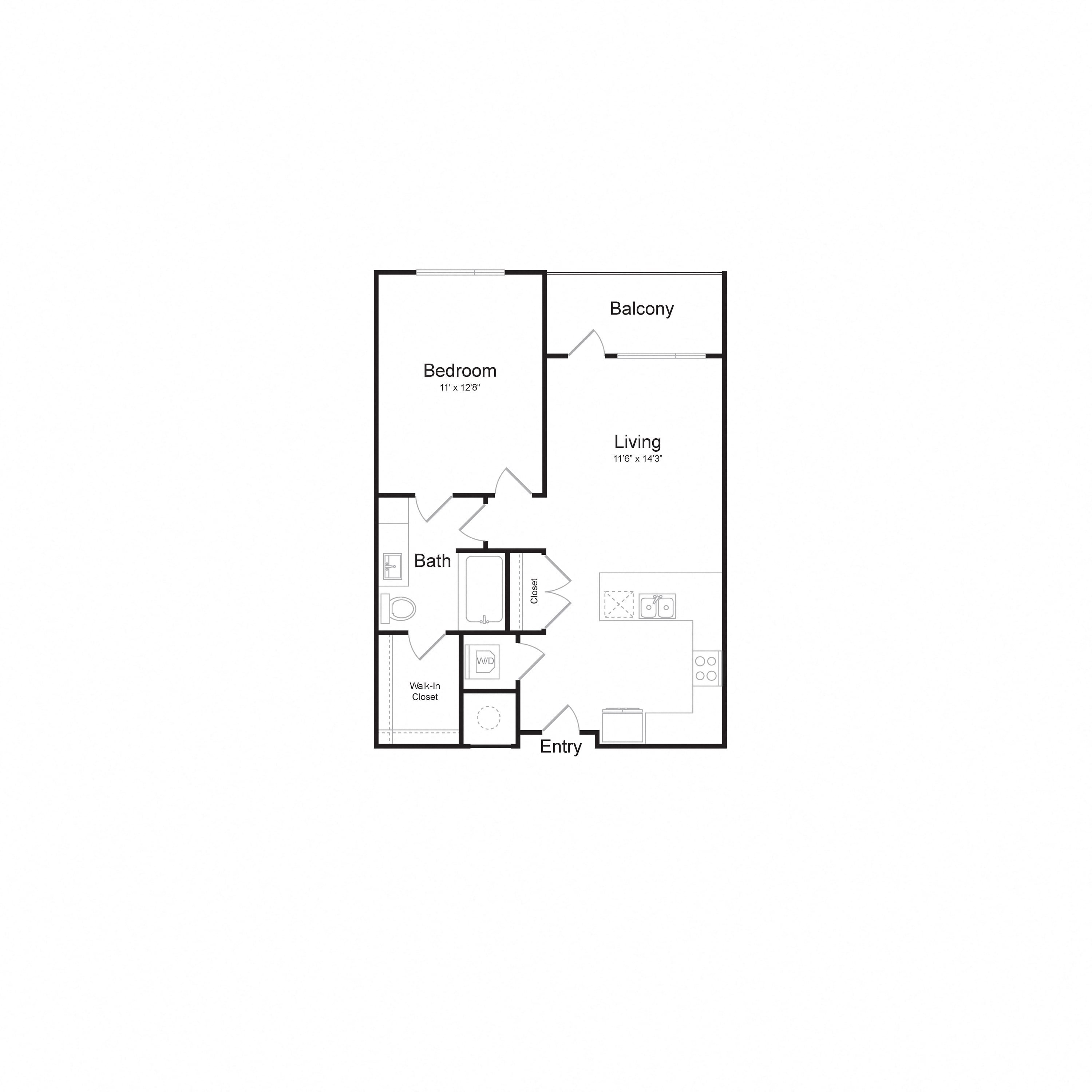 A1 floor plan