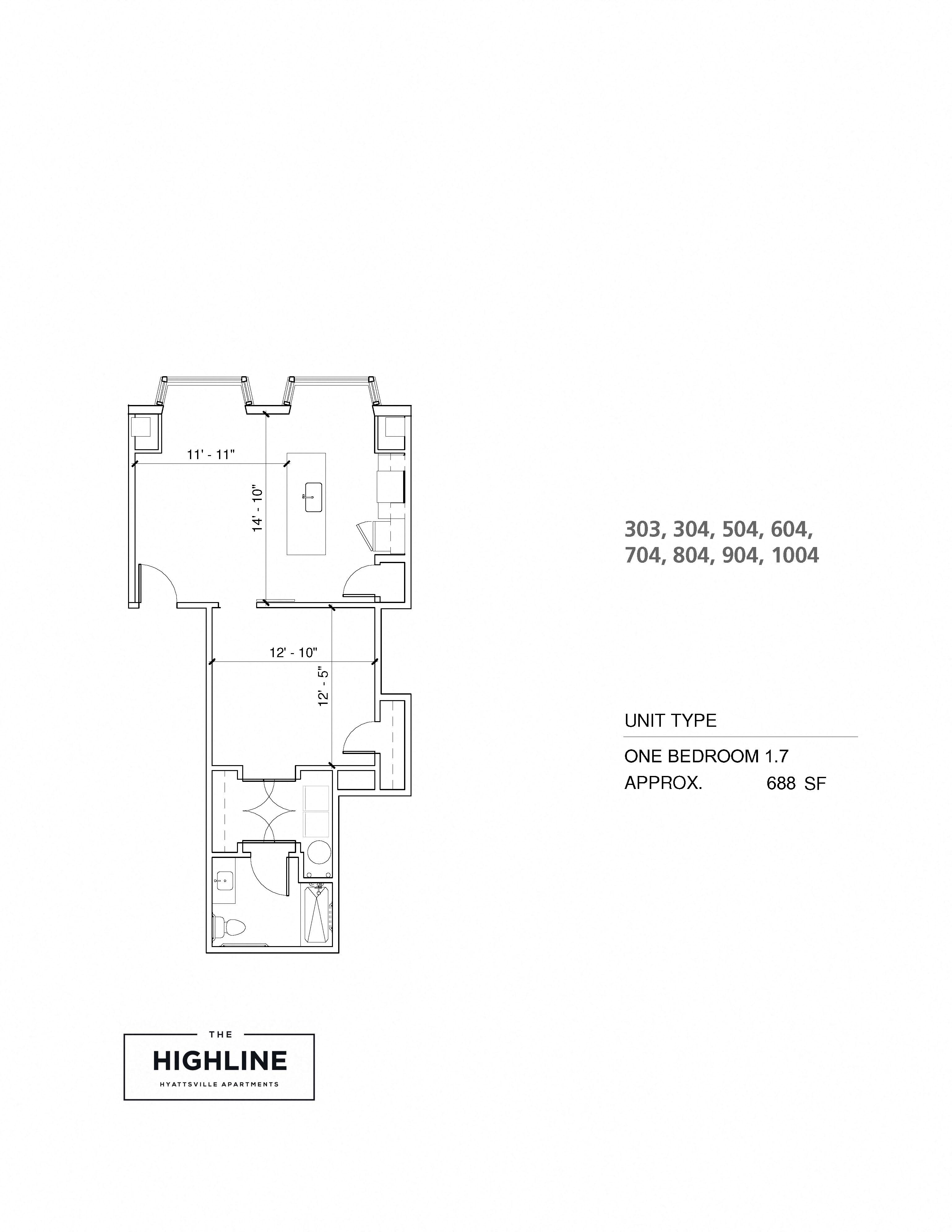 Monet floor plan