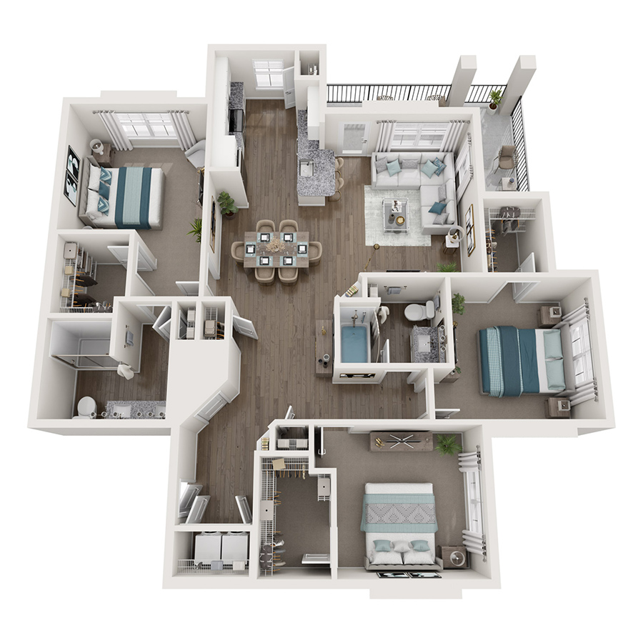 C1 floor plan