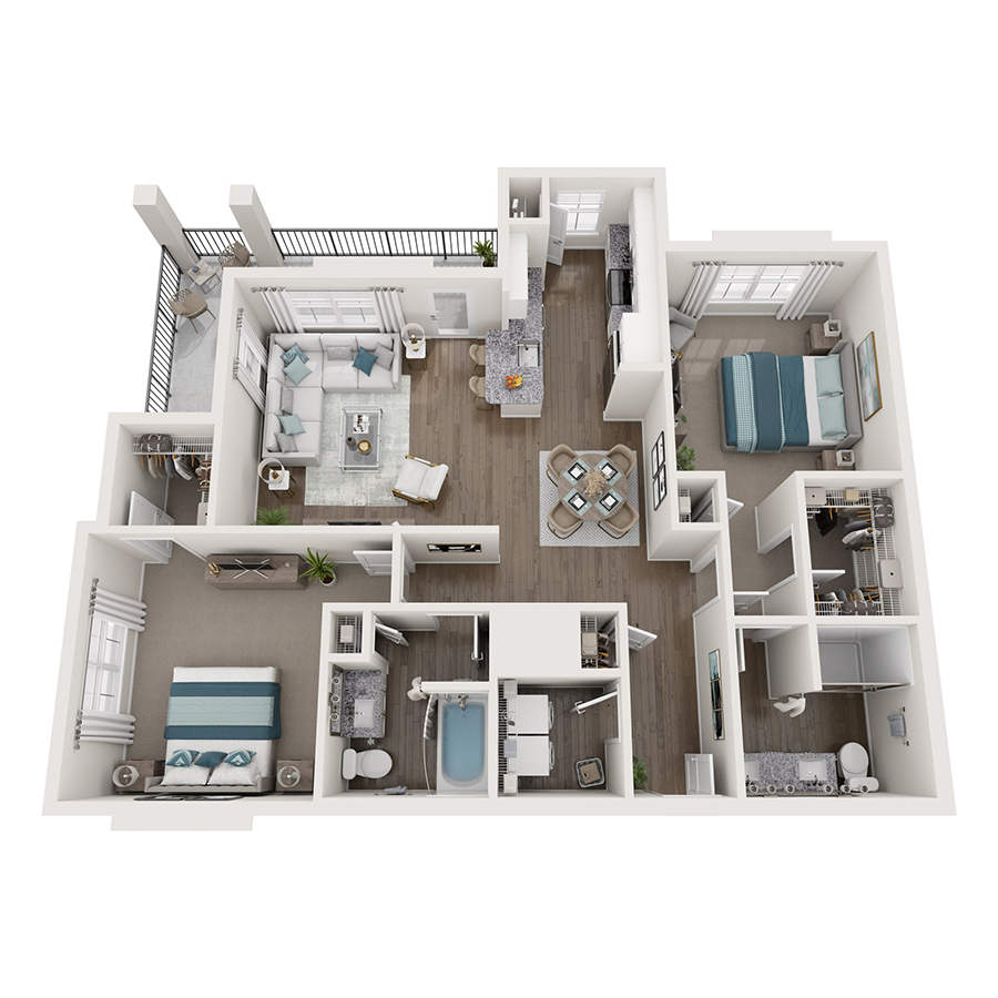 B2 floor plan
