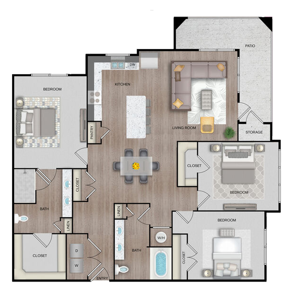 D1 floor plan