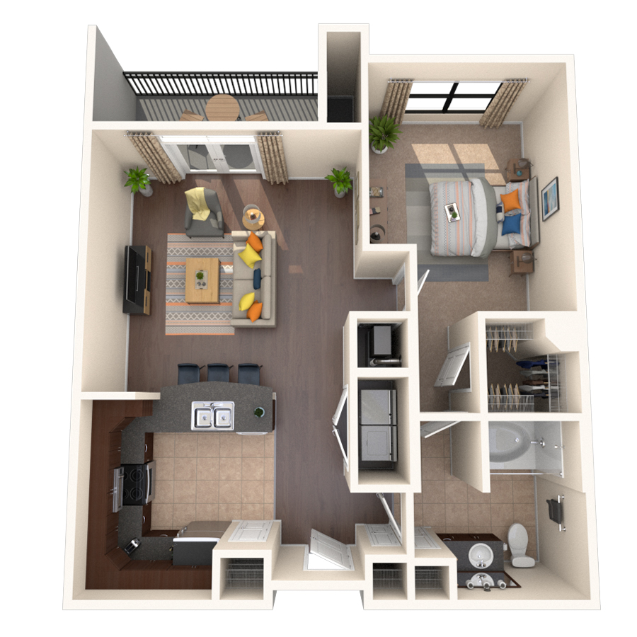 The Alabama floor plan