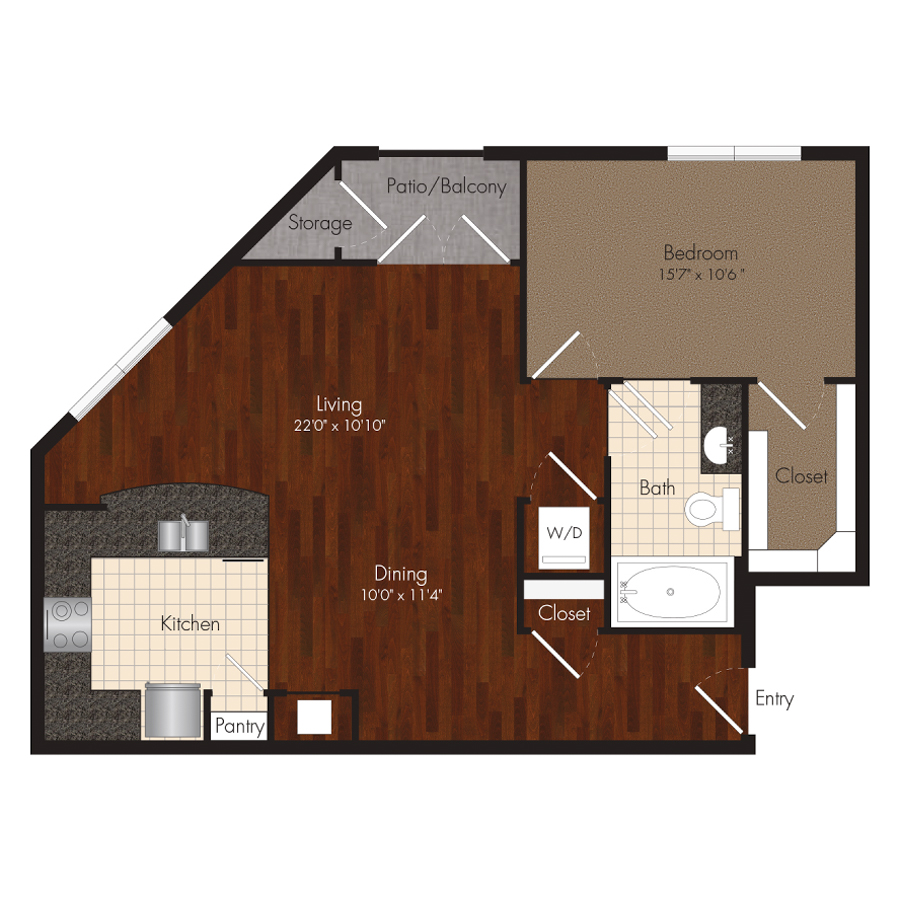 The Hawthorne floor plan