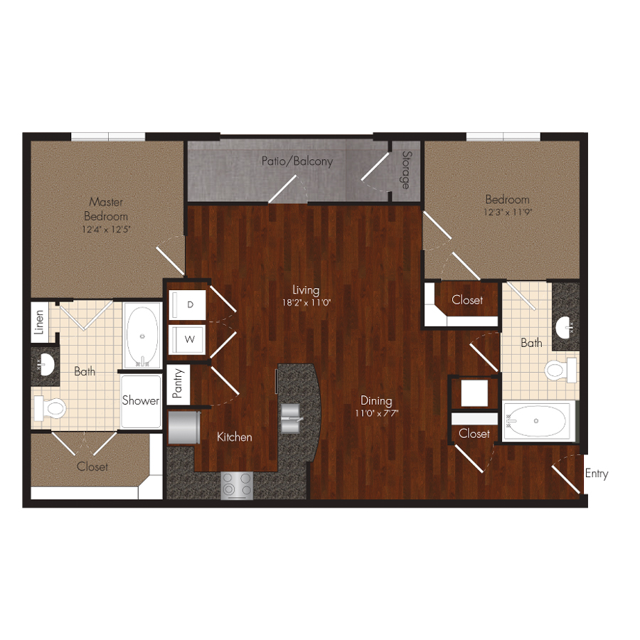 The Woodhead floor plan