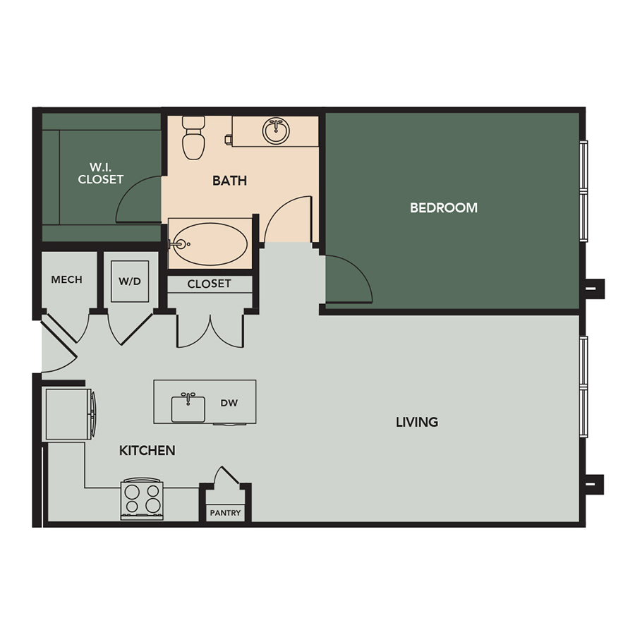 A1A floor plan