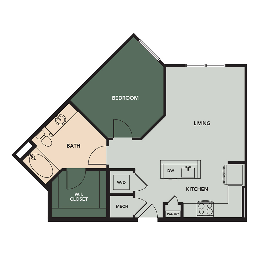 A6 floor plan